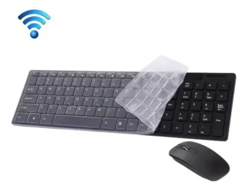 Kit Portátil De Teclado + Mouse Inalámbrico Óptico K-06