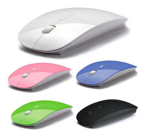 Mouse Inalambrico Slim 2.4ghz Para Pc Laptop 