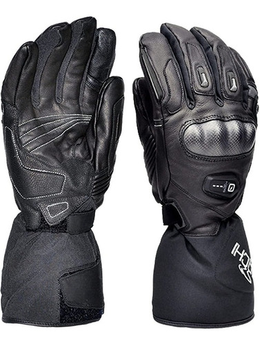 Guantes Termicos Electricos Para Moto Negro Mcbh03 Premium