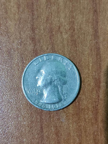 Imagen 1 de 2 de Vendo Moneda De $0.25 1776-1976