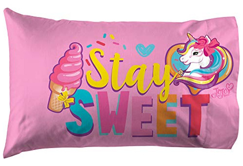 Nickelodeon Jojo Siwa Stay Sweet 1 Single Reversible Pi...