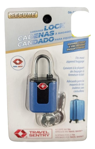 Padlock With Keys Ideal Para Tu Maleta 3 Magicas Llaves 