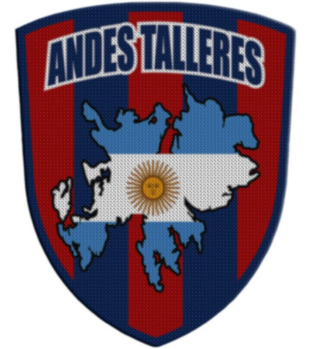 Parche Termoadhesivo Malvinas Y Andes Talleres Mendoza