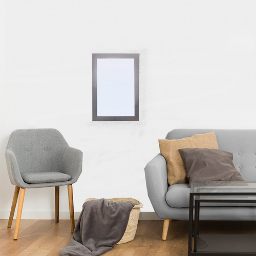 Espejo Decorativo De Pared Decomobil 60x40 Cm Minimalista Marco Titatino