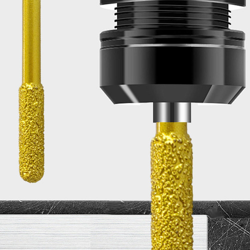 Broca De Fresa Para Pulir Diamante, Herramienta 8mm