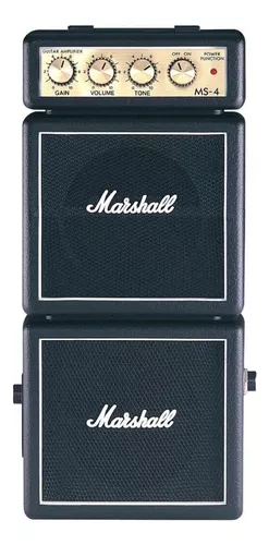 Mini Amplificador Guitarra Electrica Marshall Ms4 Doble 4w