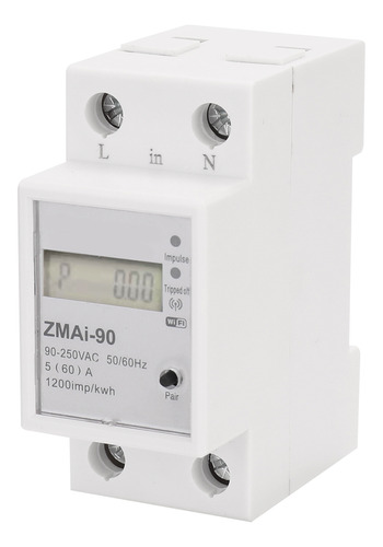 Consumo De Energía Del Medidor De Energía Inteligente Wifi M
