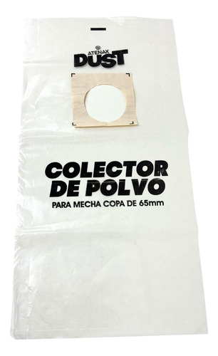 Colector De Polvo Para Mecha Copa De 65mm.