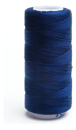 Caja 6 Pzs Hilo Crochet Nylon Sedificado Selanusa Color Azul Rey