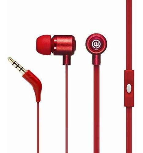 Auriculares Wicked Audio Con Metal Y Bass Mejorado, (burn)