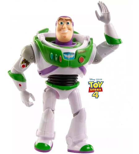 Buzz Lightyear Figura Posable Toy Story 4 Disney Pixar
