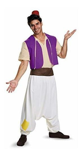 Disfraz Talla Medium Para Hombre De Aladdin Ladrón De