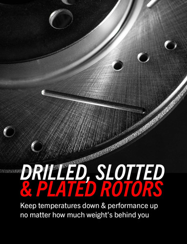 Rotores Perforados Y Ranurados Traseros Ford Mustang 94-04