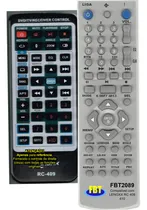 Comprar Controle Compat. Dvd Lenoxx Rc-409 Pyramid 44mubt Fbt2089