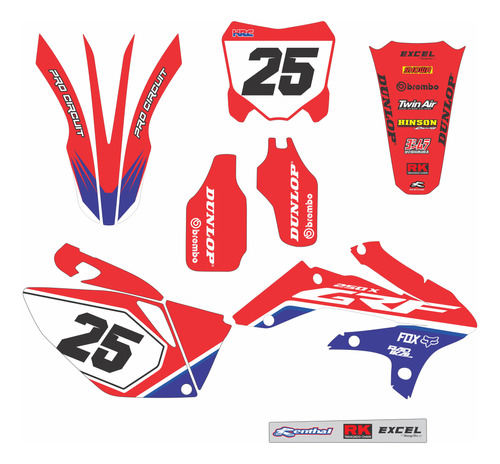 Kits De Calcos Graficas Guerrero Grf