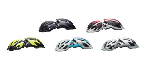 Casco Bicicleta Bell Crest 54 - 61 Cm Mtb Ruta Color Negro