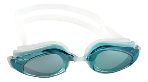 Goggles Natacion Modelo Siluete Mirrow Verde Marca Escualo