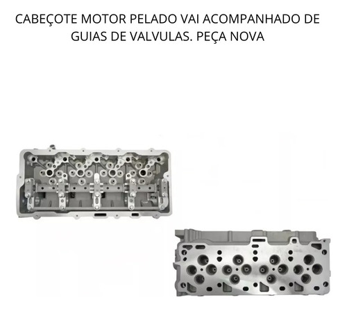 Cabeçote Ford Ranger 3.0 16v Diesel C/valvulas Jogo Juntas