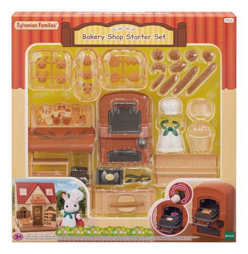 Calico Critters Bakery Shop Juego De Muebles Y Accesorios