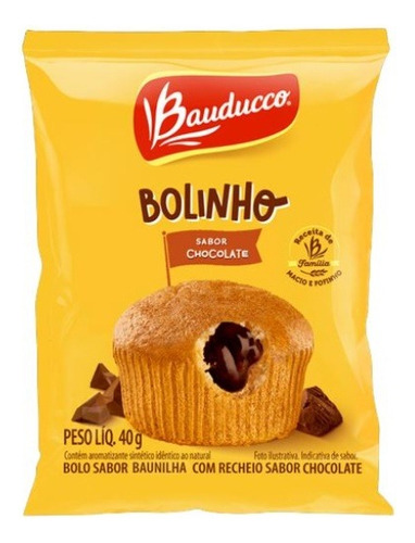 Bolinho Bauducco Chocolate & Baunilha Display Com 16 Unidade