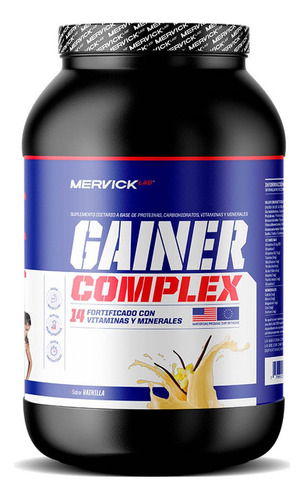 Gainer Complex 1.5kg Mervick Ganador De Peso