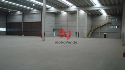 Galpão Para Alugar, 3854 M² Por R$ 95.000,00/mês - Alphaville - Barueri/sp - Ga0413