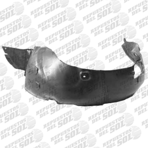 Guardafango Del Izq Para Kia Rio 3 1.2 G4la 2012 2016