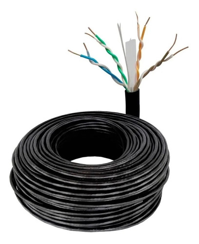 Cable Utp 20mts Cat5e Intemperie 100% Cobre