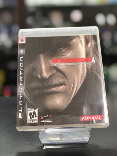 Metal Gear Solid 4 Guns Of The Patriots Ps3 Mídia Física (Usado)