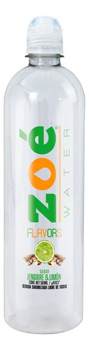 Agua Alcalina Zoé Water Flavors, 500ml - Jengi Limón, 12 Pz