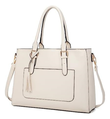 Bolso Mano Computadora Portátil Mujer, Lindo Bolso Bolso Con