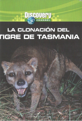 Discovery La Clonación Del Tigre De Tasmania | Dvd Película 
