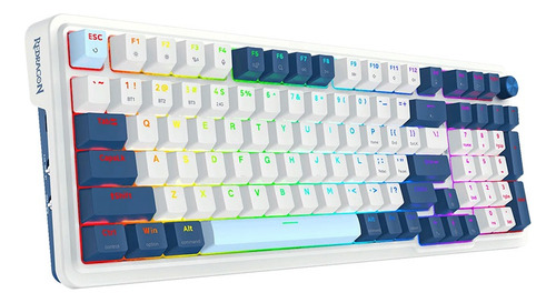 Teclado Redragon Eisa K686-rgb-pro Wireless English Red