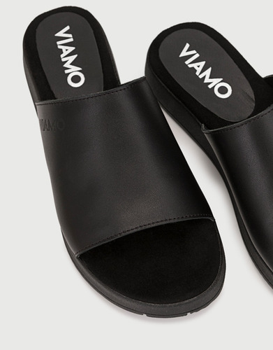Imagen 4 de 7 de Sandalias De Cuero Mujer Gela Viamo