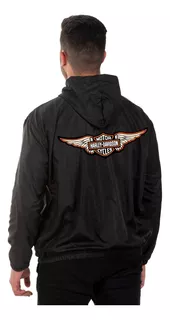 Jaqueta Corta Vento Harley Davidson Al7 Masculina Sem Forro