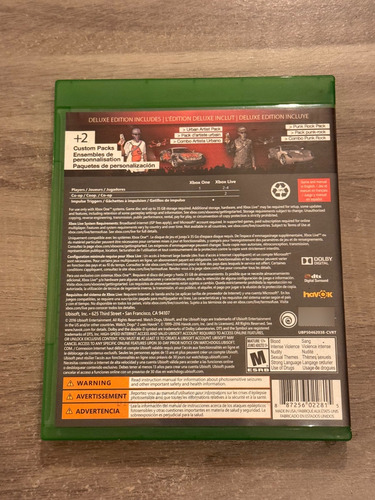 Watch Dogs 2 Deluxe Edition Xbox One (Usado)