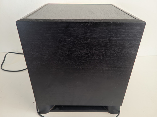 Subwoofer Yamaha Yst-sw010 Ref. Onkyo. Pioneer. Jbl Preto (Usado)