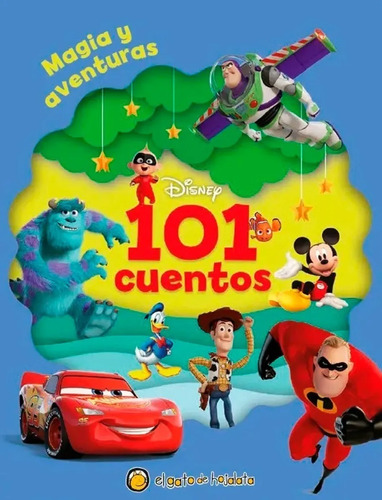 101 Cuentos Cortos Magia Y Aventuras Disney - Libro Infantil