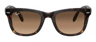 Lentes De Sol Wayfarer Folding Havana Ray-ban Color Havana L Color de la lente Brown Color de la varilla Gloss tortoise Color del armazón Gloss tortoise