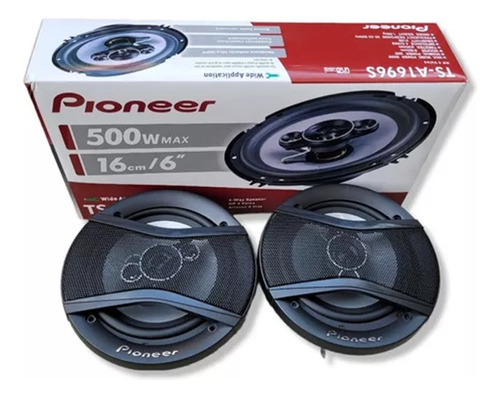 Cornetas Pioneer 6.5'' 4 Vías Coaxiales 500w Ts-a1696s