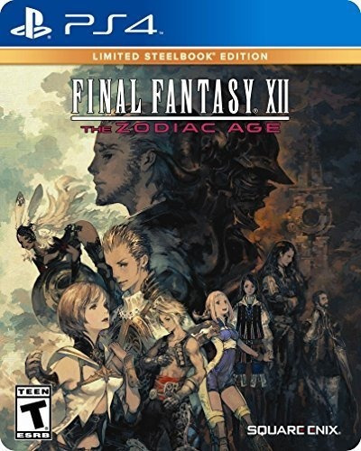 Final Fantasy Xii The Zodiac Age Limited Steelbook Edition  