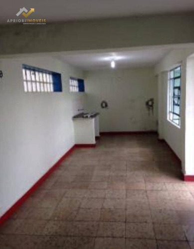 Salão Para Alugar, 230 M² Por R$ 3.900,00/mês - Centro - Santo André/sp - Sl0079