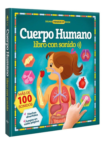 Libro Sonidos Cuerpo Humano - Libro De Aprendizaje - Español