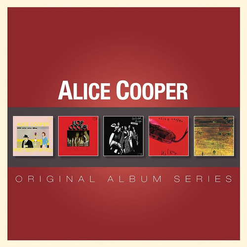 Série de álbuns originais de Alice Cooper Cd Eu [novo]