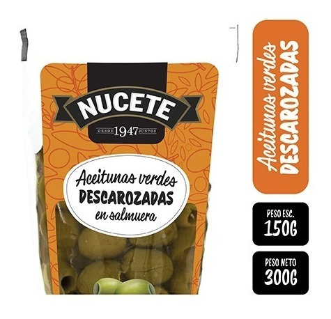 Imagen 2 de 3 de Combo Aceitunas Verdes Descarozadas Doypack 300 Gr X 3