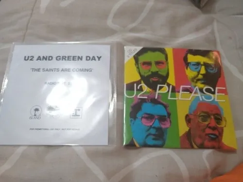 comprar U2 Please\u002Fu2 And Green Day\u002Fthe Saints Are Coming \u002F Importado