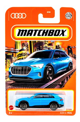 Matchbox Audi E Tron #77 2022 Azul