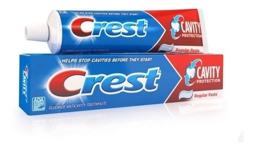 Crest Creme Dental Importado Proteção Da Cavidade Eua 161g