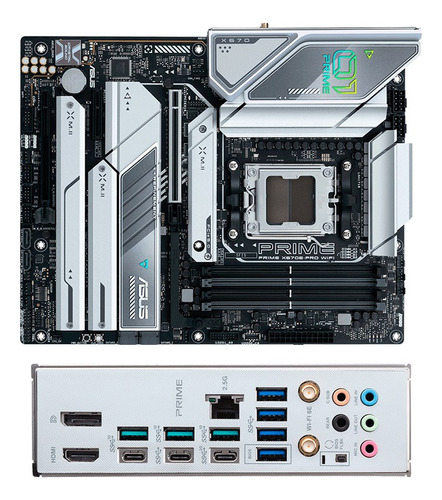 Placa Madre Asus Prime X670e-pro Wifi, Chipset Am5 Ddr5 Amd 