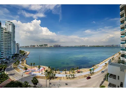 Venta Apartamento Duplex En Edificio Bahia Concha En Castillogrande